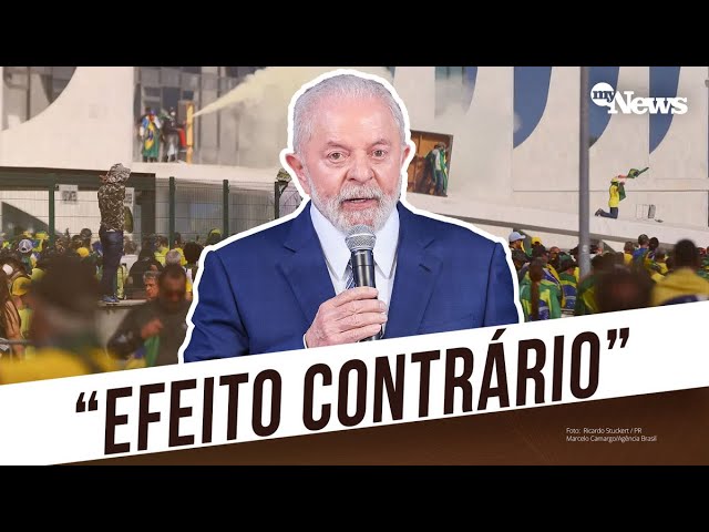 "A TENTATIVA DE GOLPE causou efeito contrário", diz Lula em pronunciamento