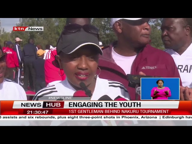 Engaging the youth: 1st Gentleman behind Nakuru Tournament