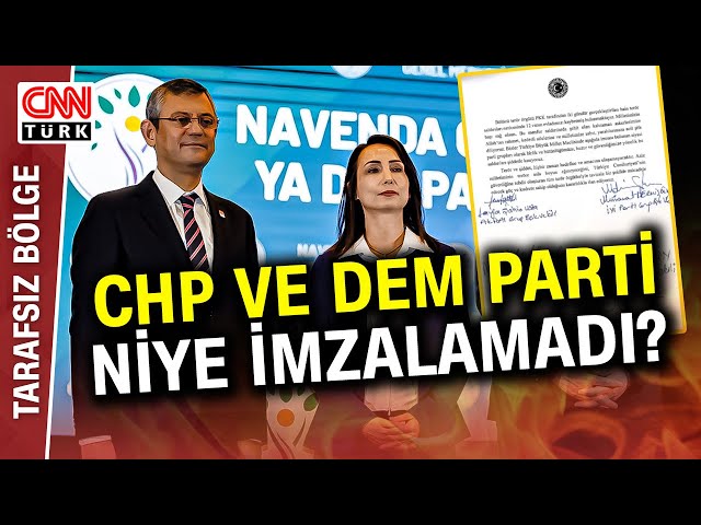 CHP, TBMM'de Teröre Karşı Ortak Bildiriyi Neden İmzalamadı?