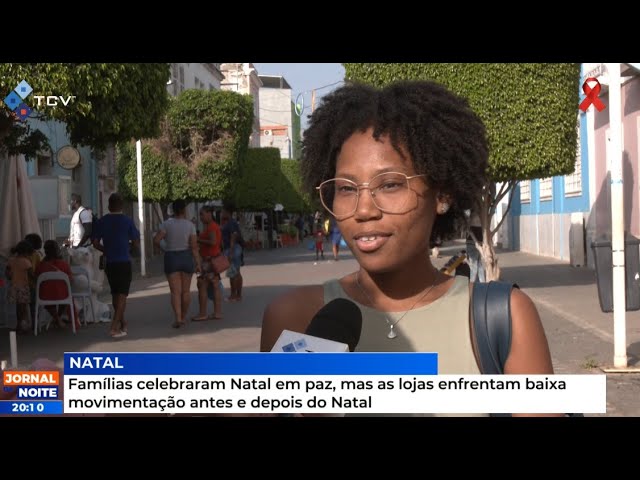 Famílias celebraram Natal em paz, mas as lojas enfrentam baixa movimentação antes e depois do Natal