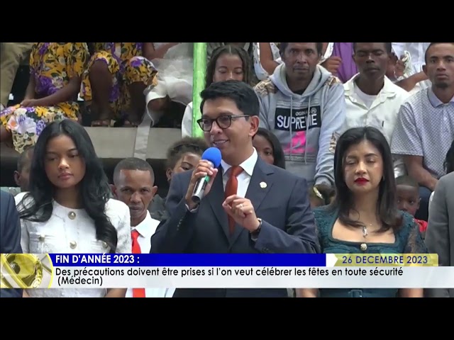 LE JOURNAL DU 26 DECEMBRE 2023 BY TV PLUS MADAGASCAR