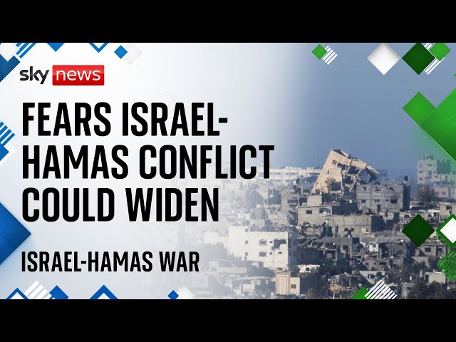 Israel-Hamas war: Fears war could widen after US forces and Iran-backed militia exchange fire