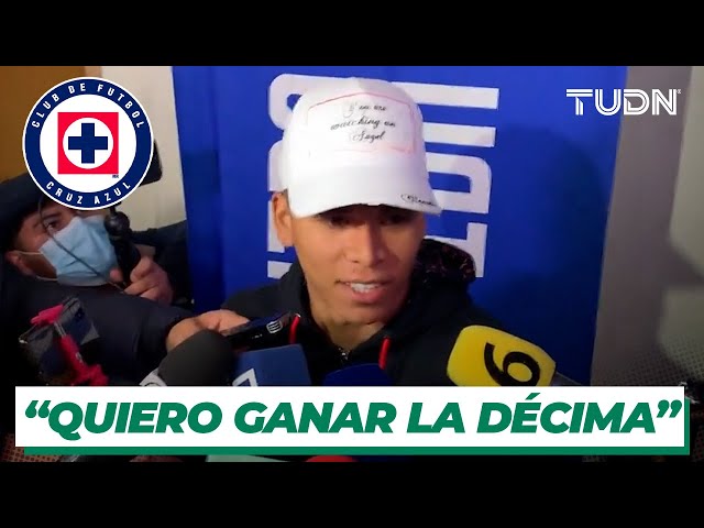 ¡LLEGÓ EL PORTERO AZUL!  Primeras palabras de Kevin Mier, fichaje de Cruz Azul | TUDN