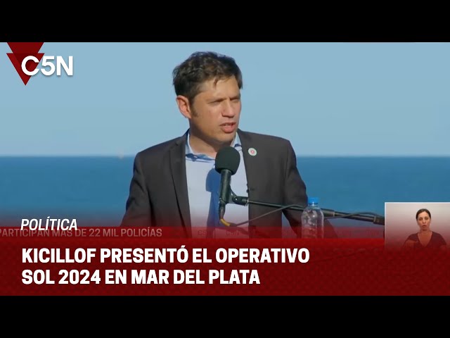 KICILLOF: "Nos ESPERA un VERANO con COMPLICACIONES pero el gobierno de la PROVINCIA no RETROCED