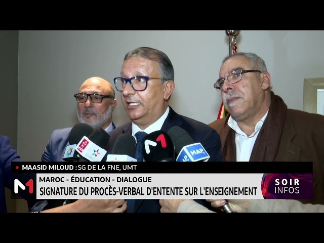 Procès-verbal d´entente sur l´enseignement. Les détails