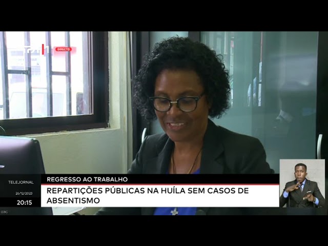 Regresso ao Trabalho - Repartições Públicas na Huíla sem casos de absentismo