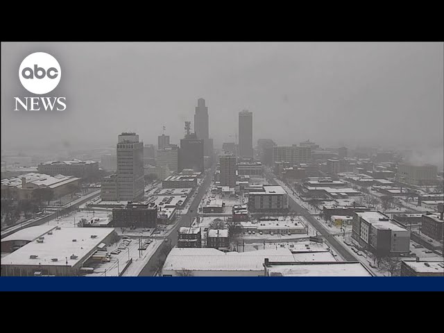 Major winter storm puts dozens of states on alert with blizzard-like conditions