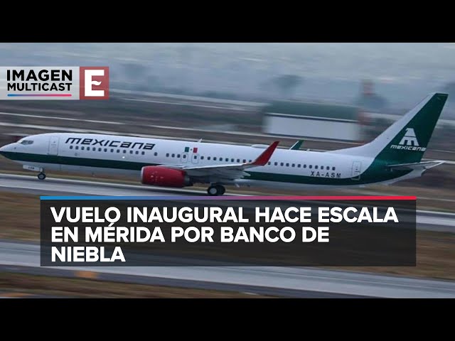 Mexicana de Aviación retoma el vuelo con viaje a Tulum