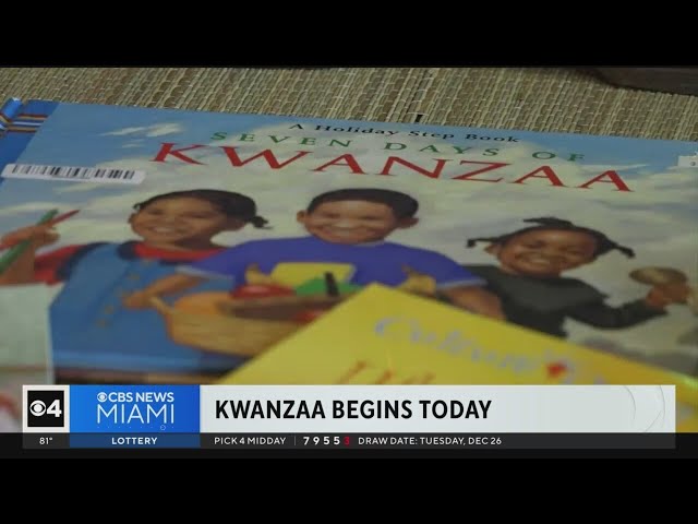 African Americans' ancestral roots honored as Kwanzaa begins