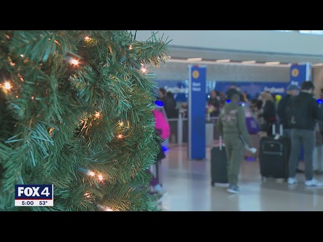 North Texas travelers return home from Christmas vacation