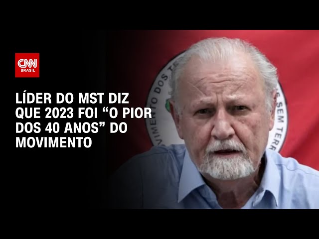 Líder do MST: esse foi o pior ano de todos | CNN Arena