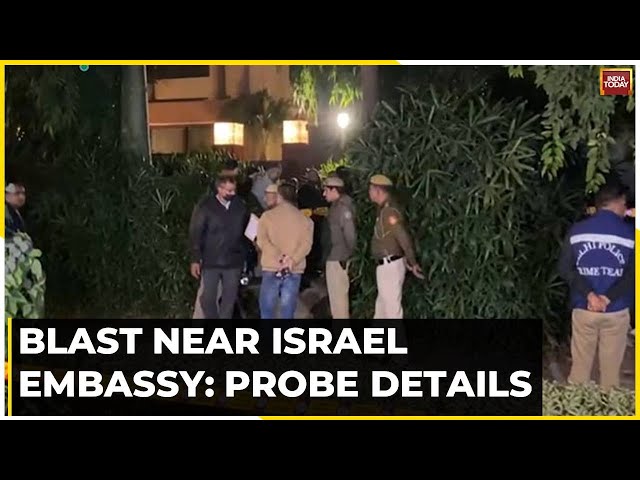 Blast Near Israel Embassy In Delhi, 2 Suspects Nabbed After Examining CCTV: Top Development