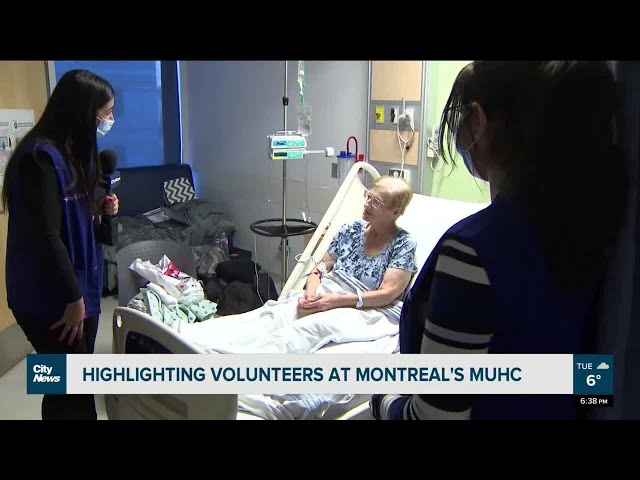 Montreal's MUHC has over 800 volunteers