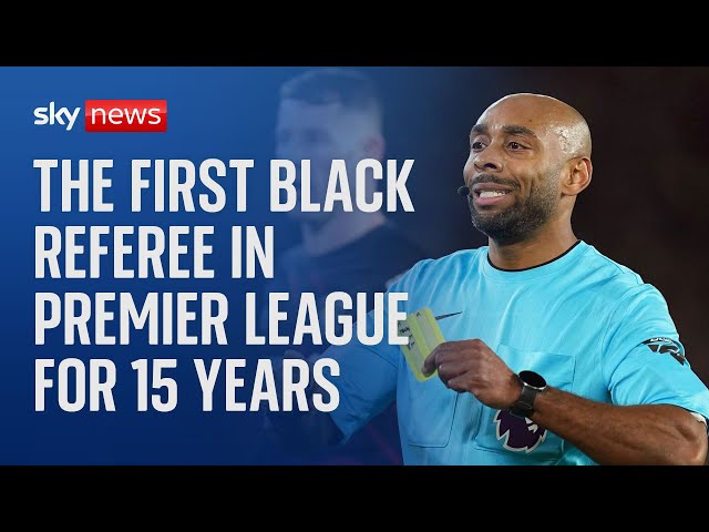 Sam Allison becomes first black referee in Premier League for 15 years