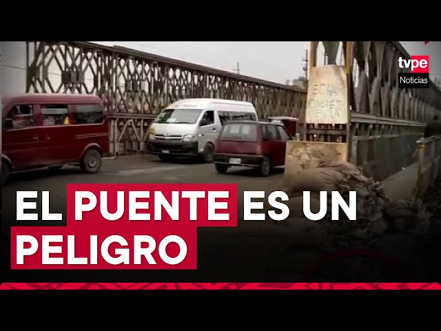 Chosica: preocupación de ciudadanos por el puente Tumi