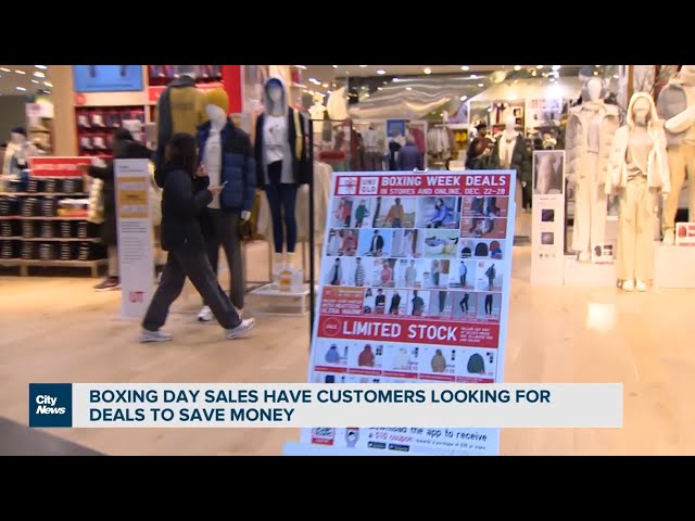 Boxing Day shoppers look to find savings at the mall and main streets