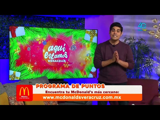 McDonald's Veracruz   tiene un programa de puntos por ser un cliente frecuente.