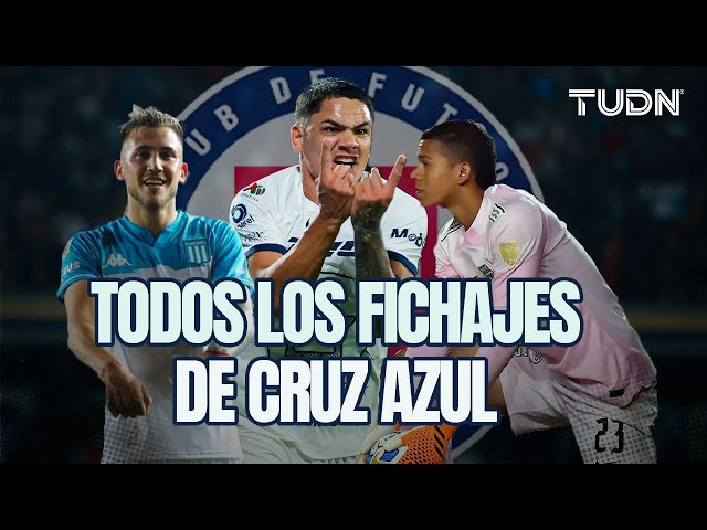 ¡UNA MÁQUINA DE CUIDADO!  Todos los fichajes de Cruz Azul de cara al Clausura 2024 | TUDN