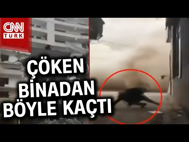 Diyarbakır'da  Korku Dolu Anlar... Yıkım Sırasında Panik Kamerada! #Haber