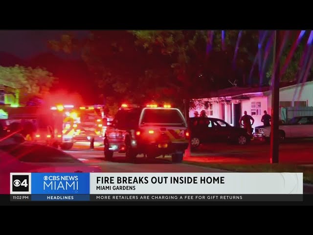 Miami Gardens house fire