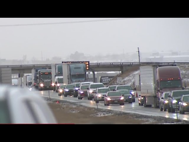 I-70 EB closed at Airpark Road in eastern Colorado