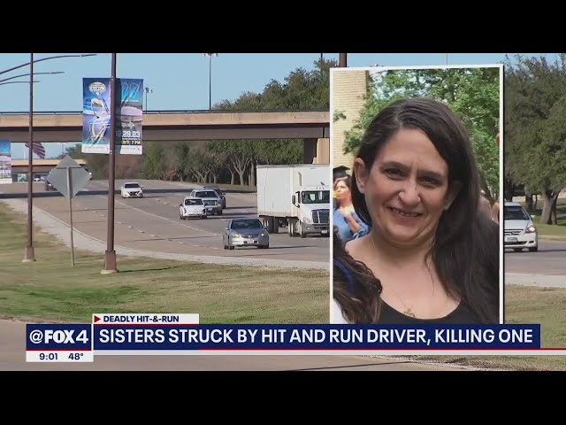 Woman waiting on tow truck killed in hit-and-run crash, sister hospitalized