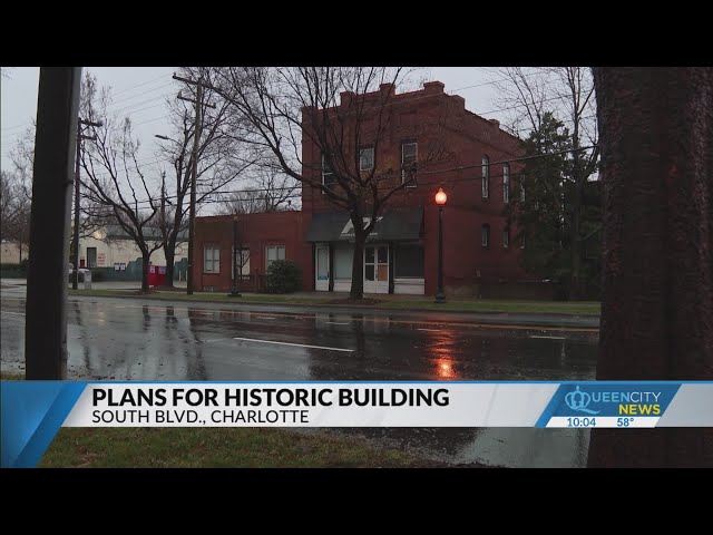 Historic South End building still moving to Dilworth