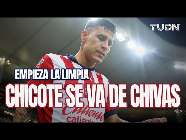 ÚLTIMO MOMENTO :  ‘Chicote’ Calderón se va de Chivas | TUDN