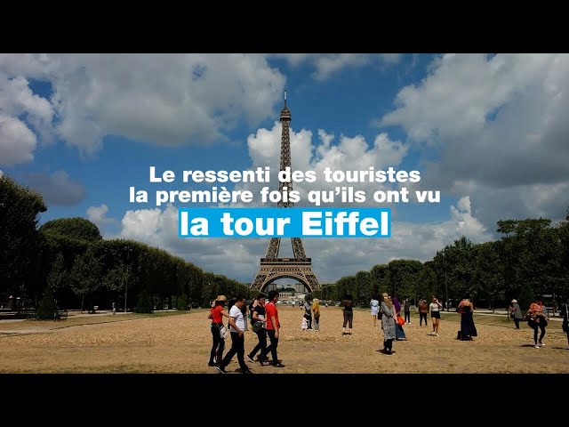 "La première fois que je l’ai vue, j’ai pleuré" : la tour Eiffel fascine toujours les tour