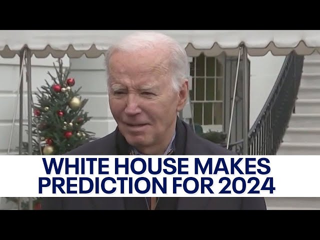 White House makes prediction heading into new year