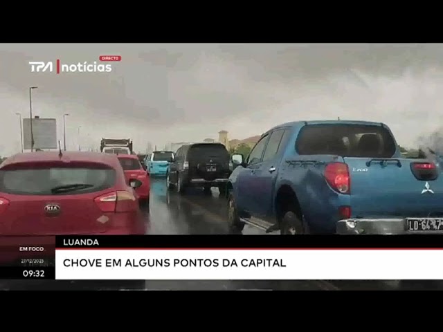 Luanda - Chove me alguns pontos da capital