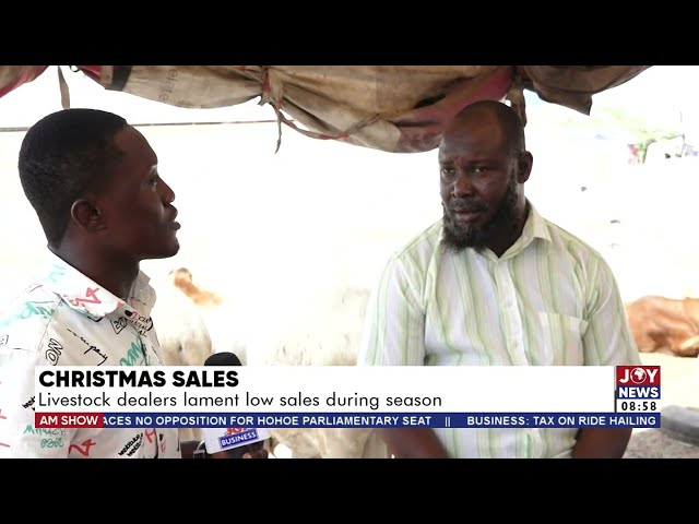 Christmas Sales: Livestock dealers lament low sales during season