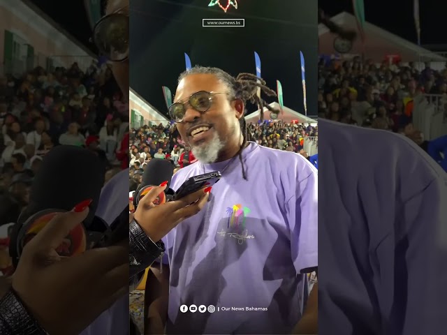 Soca Legend Machel Montano Reacts to His First Junkanoo