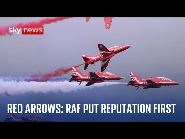 Red Arrows scandal: 'RAF put reputation first'