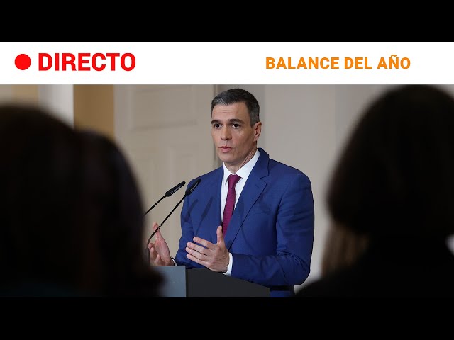 SÁNCHEZ anuncia las MEDIDAS ANTICRISIS se prorrogan y hace BALANCE del AÑO | RTVE