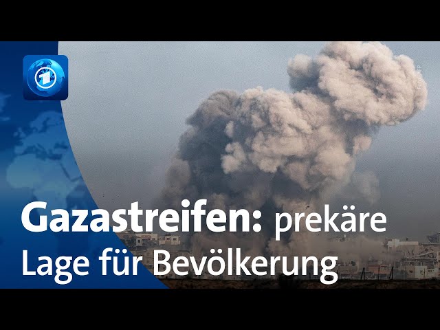 Krieg in Nahost: Lage für Menschen im Gazastreifen ist prekär