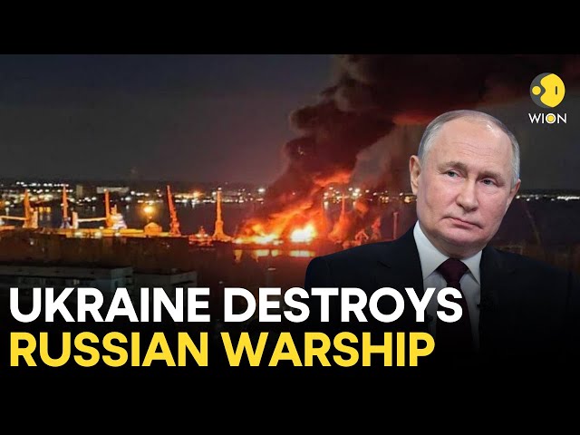 Russia-Ukraine War LIVE: Russian warship Novocherkassk wrecked by £2.5m UK missile | Russia vs UK?