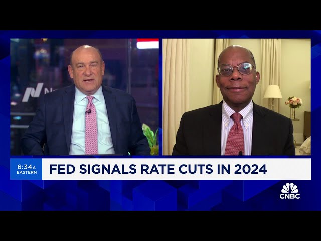 Roger Ferguson: The Fed has a 'preference' to initiate rate cuts in the second half of the