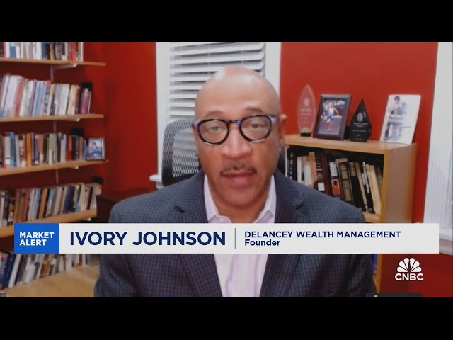 Now is not the time to have a lot of volatility in your portfolio, says Ivory Johnson