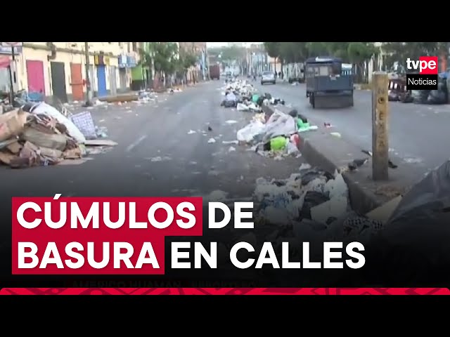 La Victoria: vecinos reportan cúmulos de basura en calles del distrito