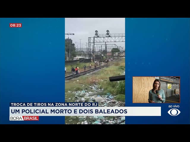 Policial morre e outros dois são baleados em tiroteio no RJ