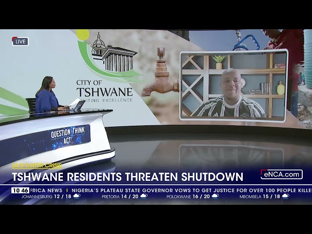 SA's Water Crisi | Anger growing over dry taps in Tshwane