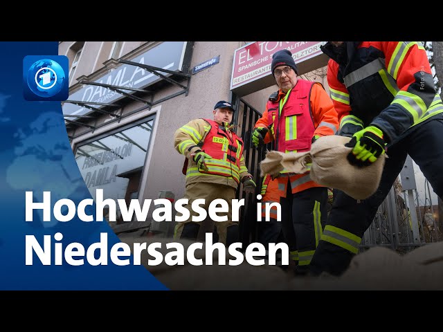 Noch keine Entwarnung: Hochwasser in Niedersachsen