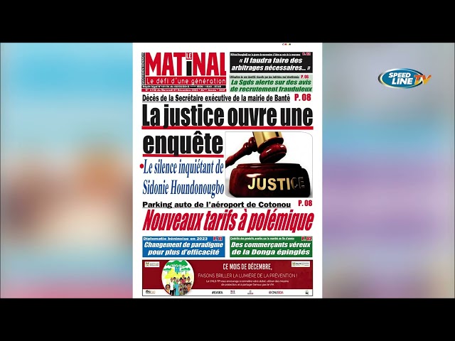 LA REVUE DES TITRES - 27 DEC 2023 - Romaric Dossa