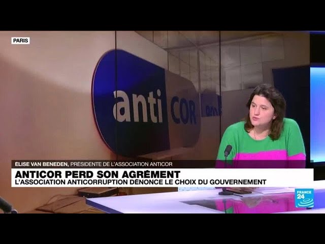 L'agrément de l'association anticorruption Anticor non renouvelé • FRANCE 24