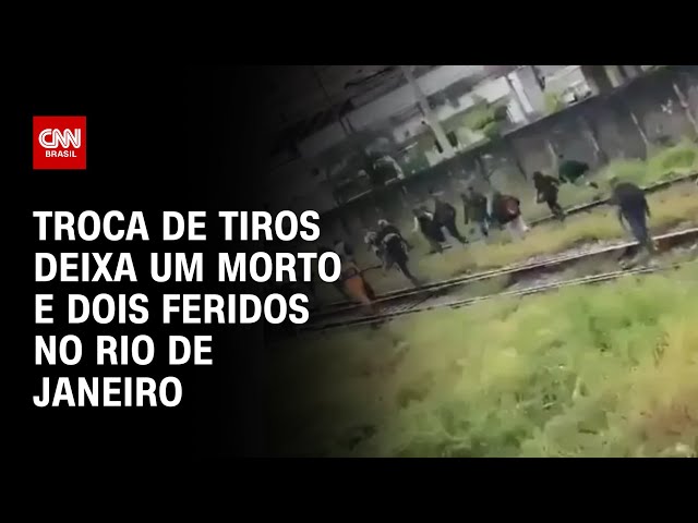 Troca de tiros deixa um morto e dois feridos no Rio de Janeiro | LIVE CNN