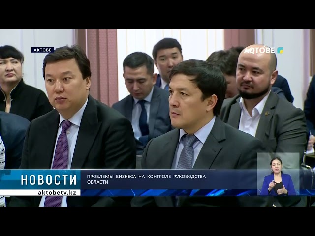 Проблемы бизнеса на контроле руководства области