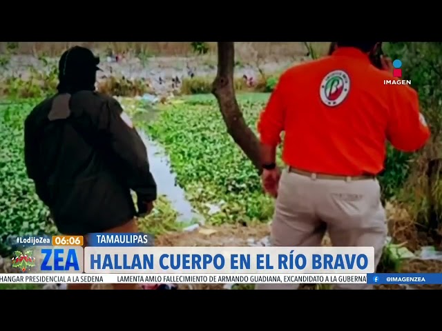 Hallan cuerpo en el río Bravo | Noticias con Francisco Ze