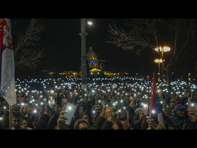 Serbia protests: Anti-government coalition demands release of detained students