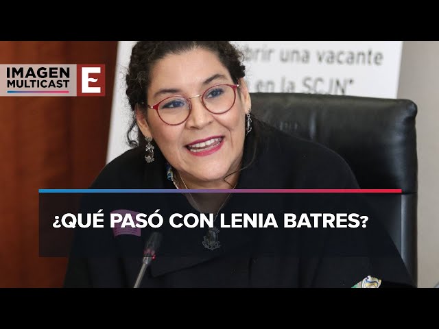 Lenia Batres presenta demanda por daño moral